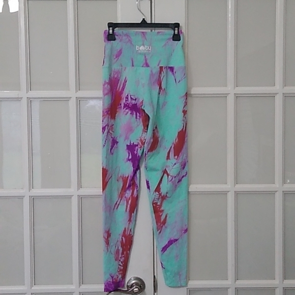 Booty by Brabants Marble Slim Fit Leggings Fuchsia - Picture 6 of 13